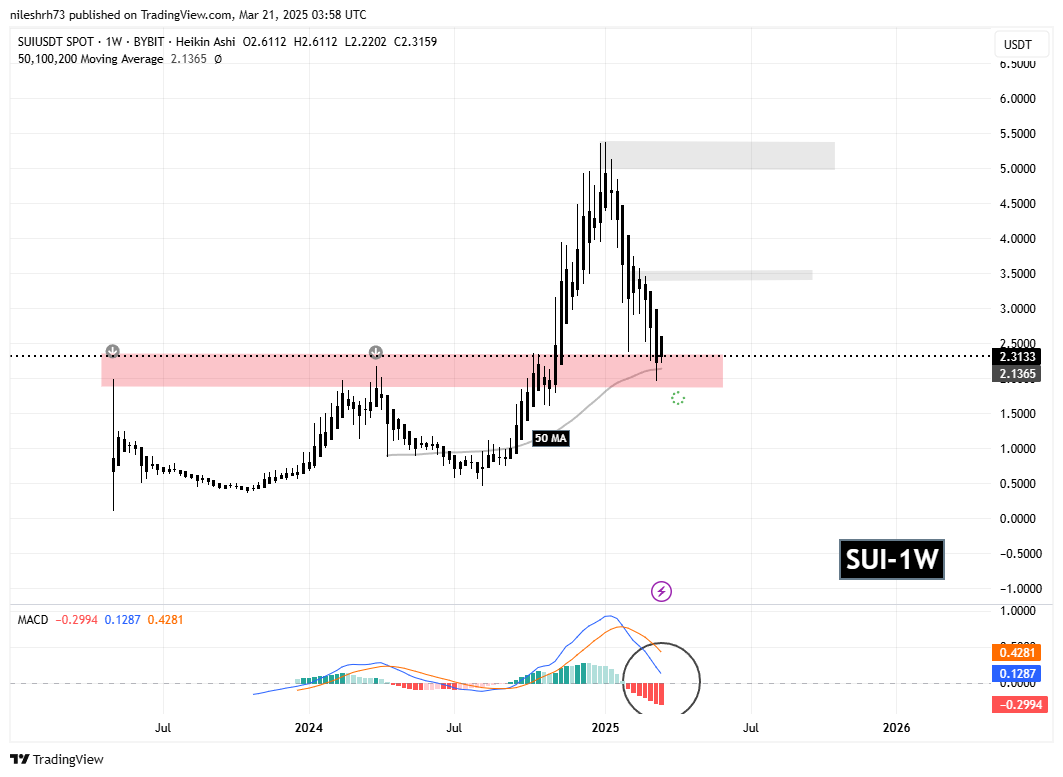 TON Bounces from Crucial Support Zone — Will SUI Follow the Same Path? image 2