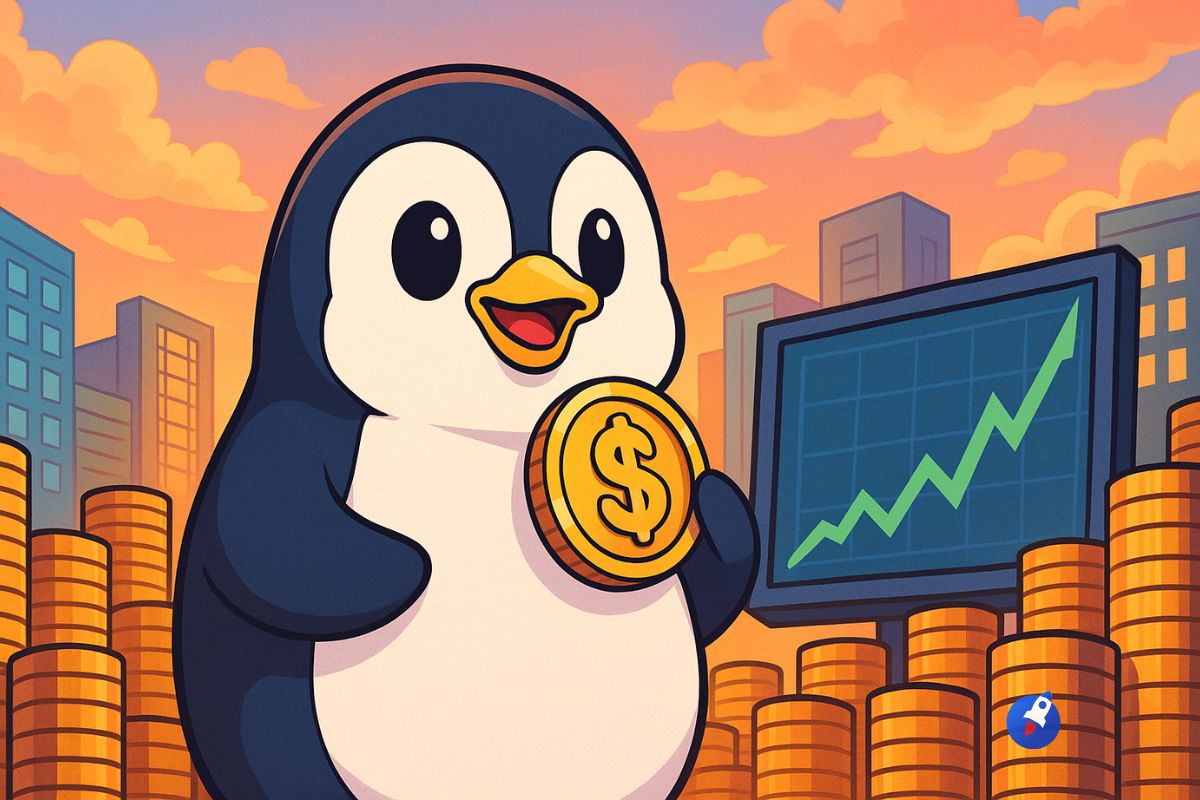 Pump et +1 milliard $ de volume en 24h : Pudgy Penguins attire les whales
