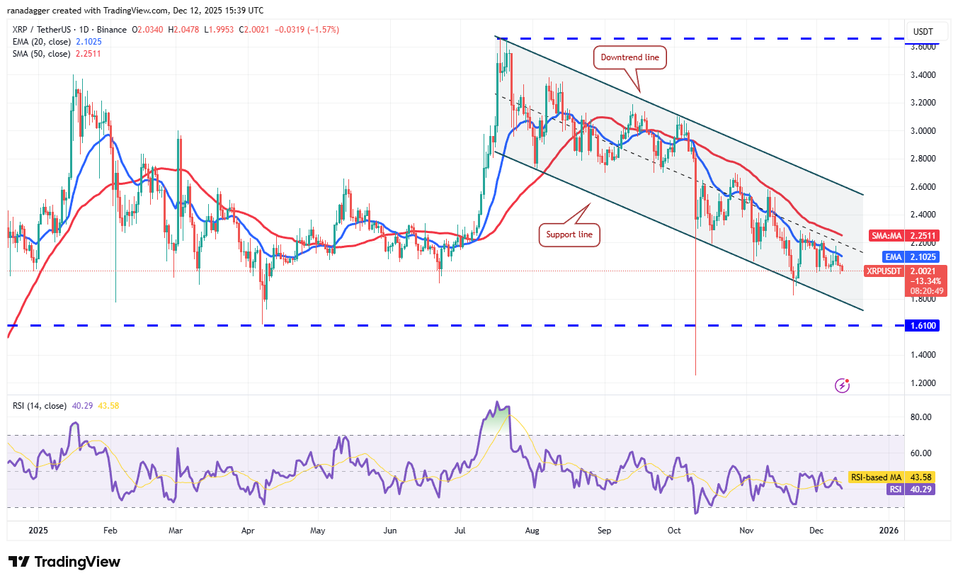 Previsioni dei prezzi 12/12: BTC, ETH, BNB, XRP, SOL, DOGE, ADA, BCH, HYPE, LINK image 4