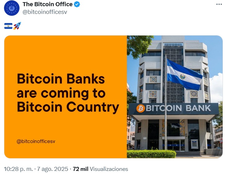 El Salvador aprueba ley que permite banca de inversión con bitcoin image 1