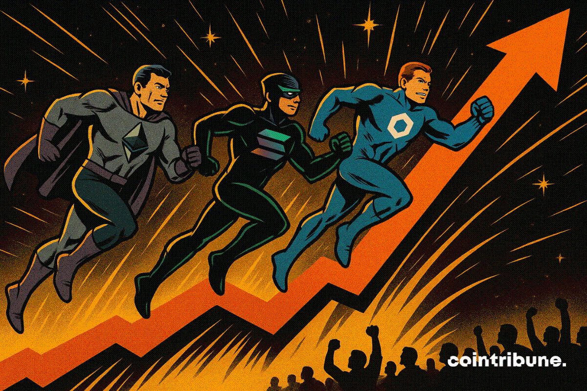 Crypto : Google Trends révèle un pic d’intérêt pour Ethereum, Solana et Chainlink