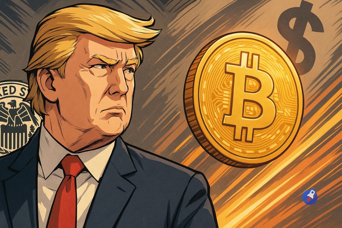 Trump, « troisième mandat » de la Fed : le Bitcoin prêt à s’envoler ? image 0