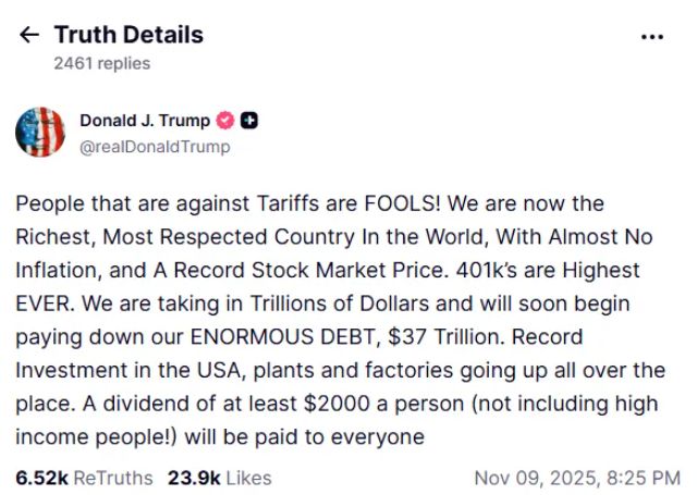 2000美元计划登场：特朗普的刺激还是豪赌？ image 1