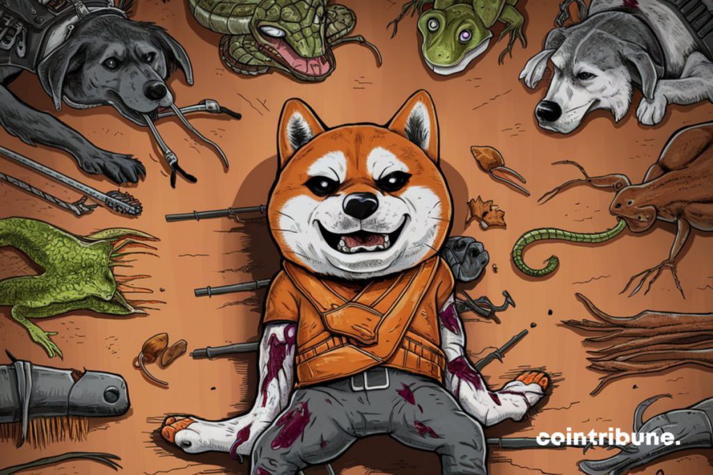 Crypto : Les memecoins en déroute, Shiba Inu saura-t-il résister ? image 0