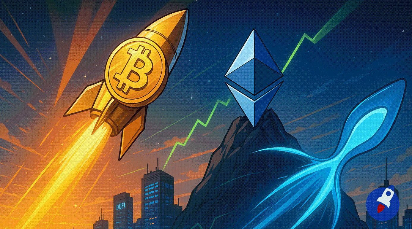 Bitcoin, Ethereum et XRP en hausse : quelles sont les cibles de prix à retenir ?