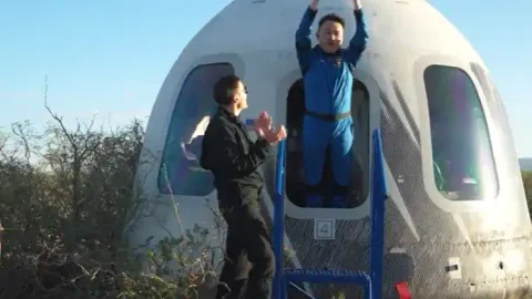 Justin Sun Makes Space Dream Come True, Sets New Record for Chinese Astronauts