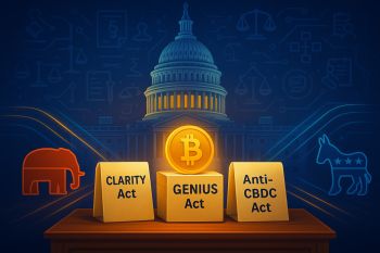 Hạ viện Mỹ thông qua ba dự luật crypto quan trọng