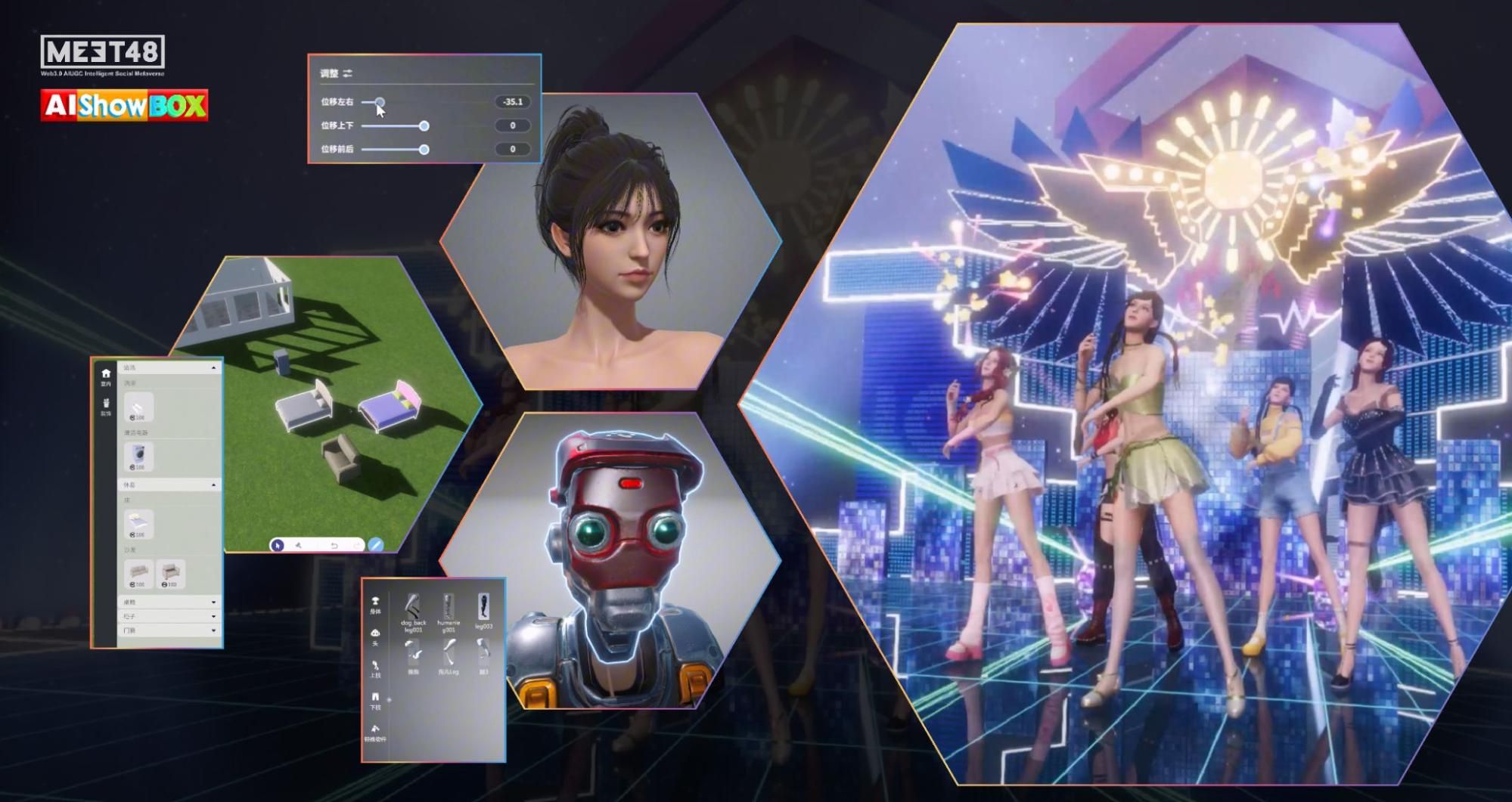 对话 MEET48 COO：MEET48 的 AIUGC 生态的豪赌和野望，AI-LLM 和 Web5 构架篇 image 2