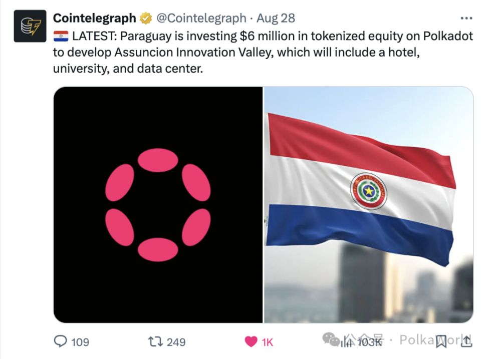 波卡周報 | Grayscale 提交 Polkadot ETF S-1 文件！Gavin 將直播分享對 DOT 經濟改革的最新思考 image 2
