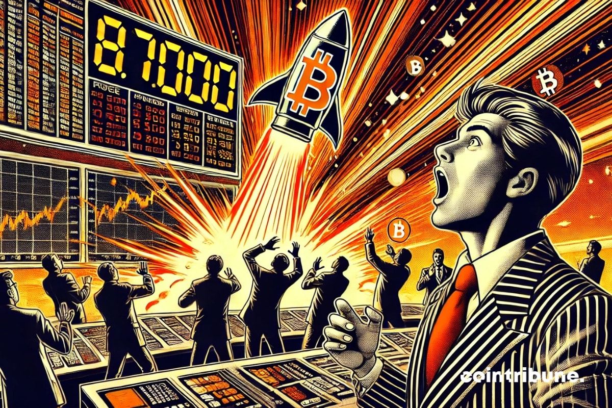 Retour en force du Bitcoin : Le seuil des 87 000 dollars franchi