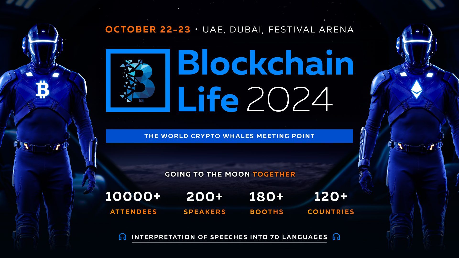 Blockchain Life 2024 in Dubai Unveils First Speakers, Featuring Industry Leaders from Tether, Ledger, TON, Animoca Brands and More image 0
