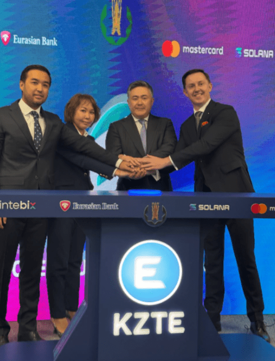 Казахстан выпустил стейблкоин Evo в сотрудничестве с Solana и Mastercard image 0