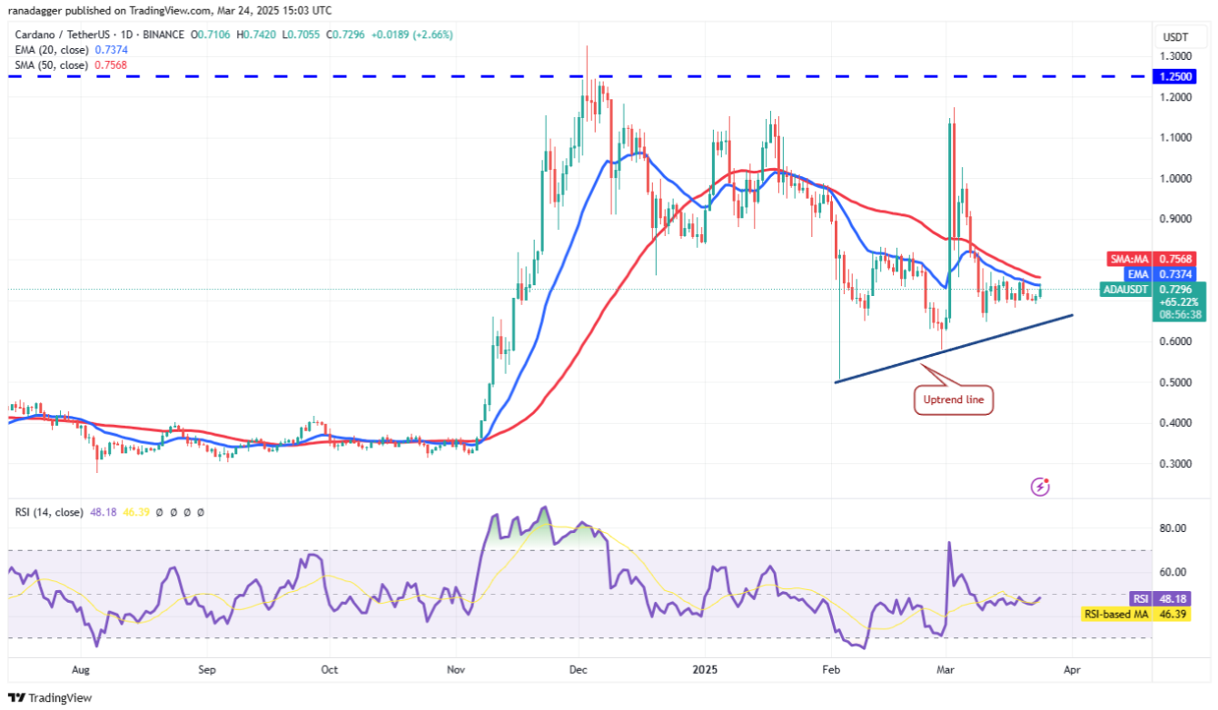 Phân tích kỹ thuật ngày 25 tháng 3: SPX, DXY, BTC, ETH, XRP, BNB, SOL, DOGE, ADA, LINK image 8