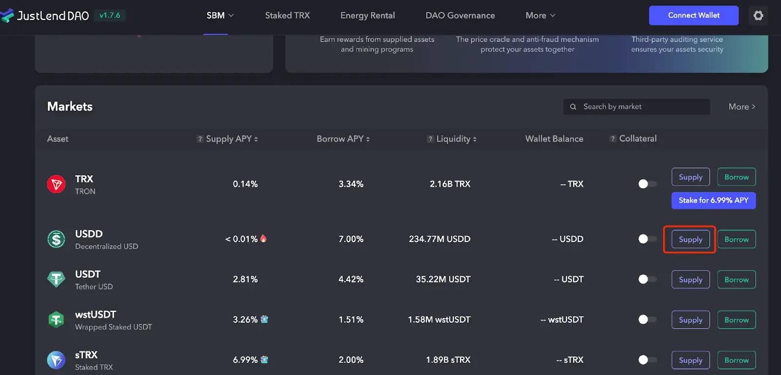 TRON 链资产收益教程 image 18