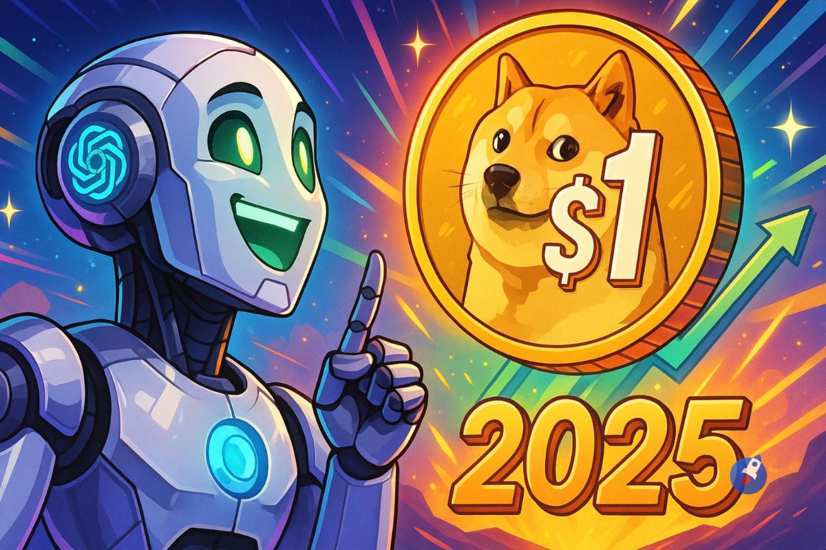 ChatGPT 5 prédit la probabilité d’un Dogecoin à 1$ en 2025