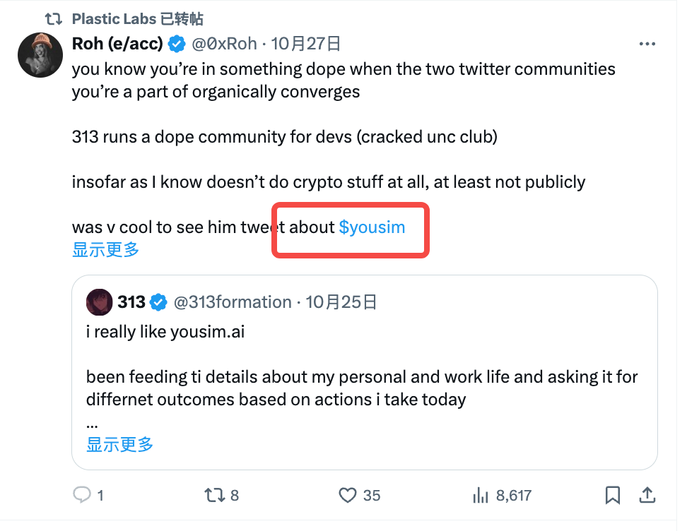 AI Meme 版“角色扮演”来了，了解有点技术但无人关注的 YOUSIM image 6