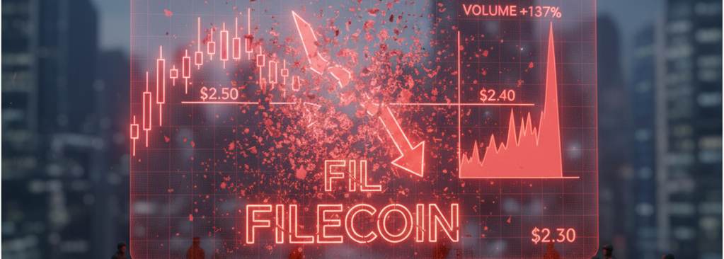 Filecoin enfrenta una dura liquidación tras un colapso técnico image 0