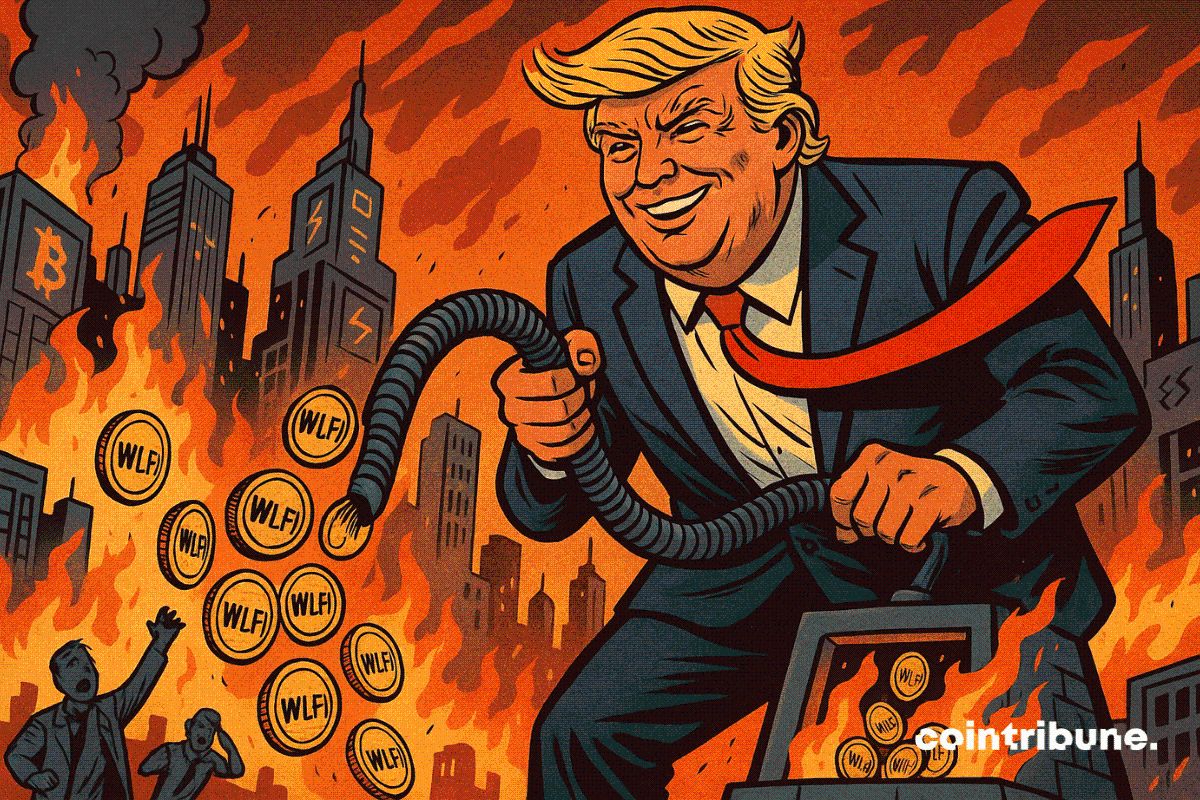 WLFI: The token supported by the Trumps launches a massive buyback operation