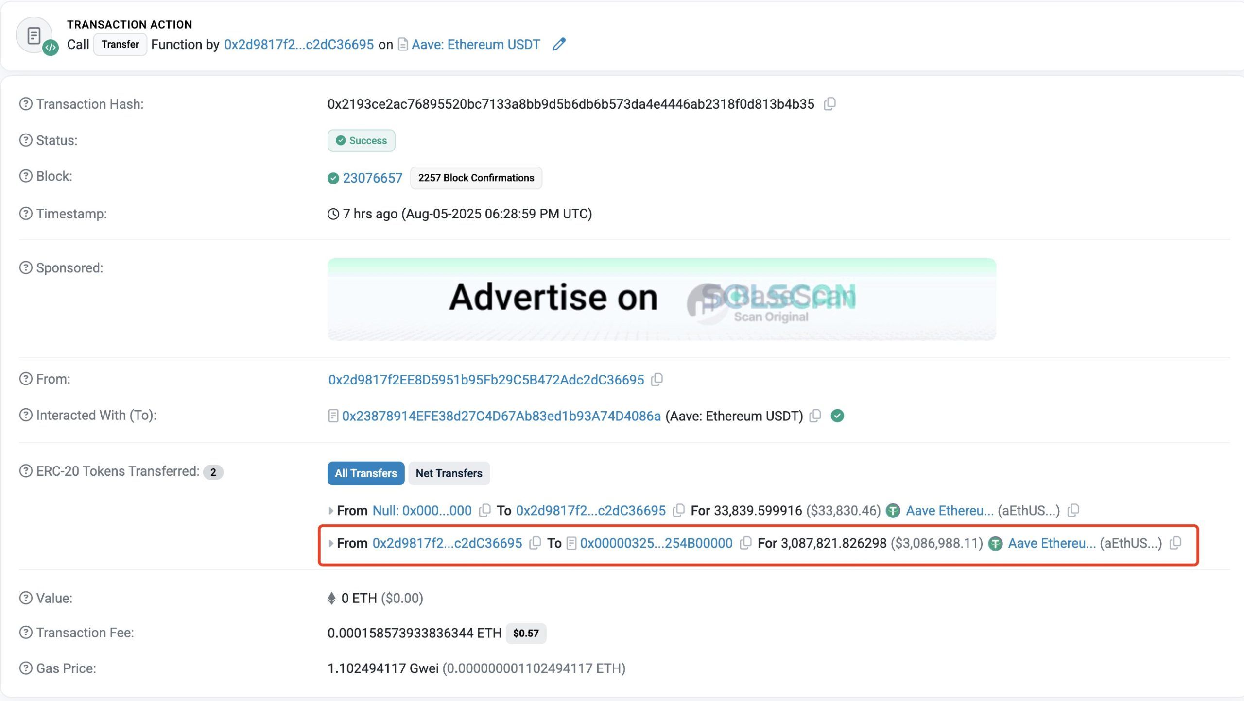 Un investisseur perd 3 millions d'USDT en quelques secondes à cause d'un phishing image 0
