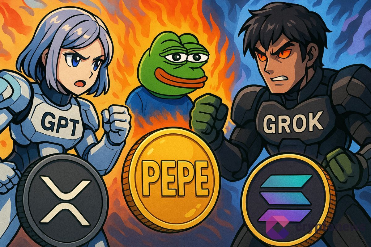 XRP, PEPE ou Solana ? Voici ce que prédisent GPT et Grok pour la rentrée