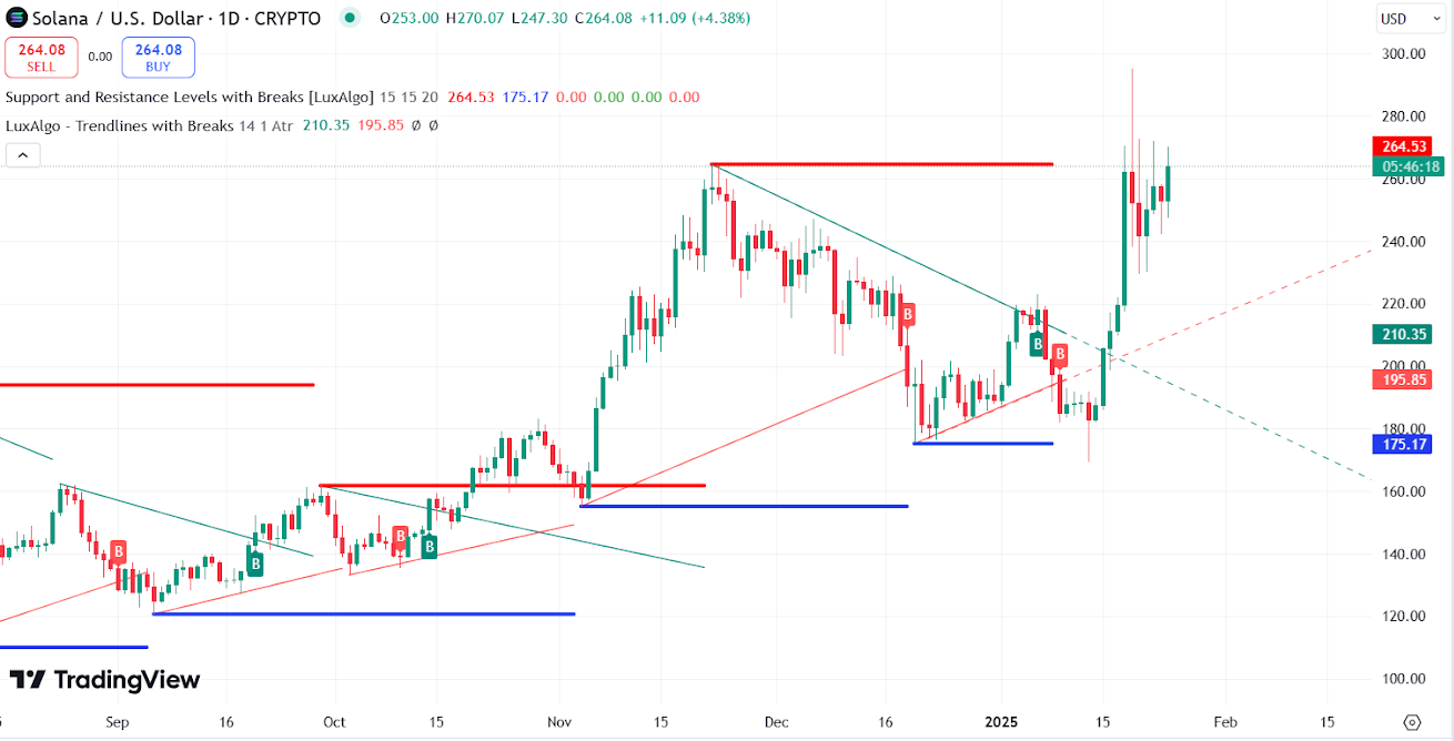 Prediksi Harga SOL untuk Februari 2025: Lonjakan Volume dan Langkah Selanjutnya