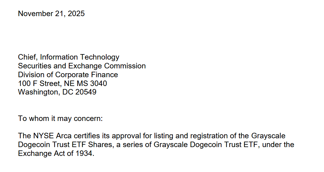 Grayscales Dogecoin und XRP ETFs starten am Montag image 1