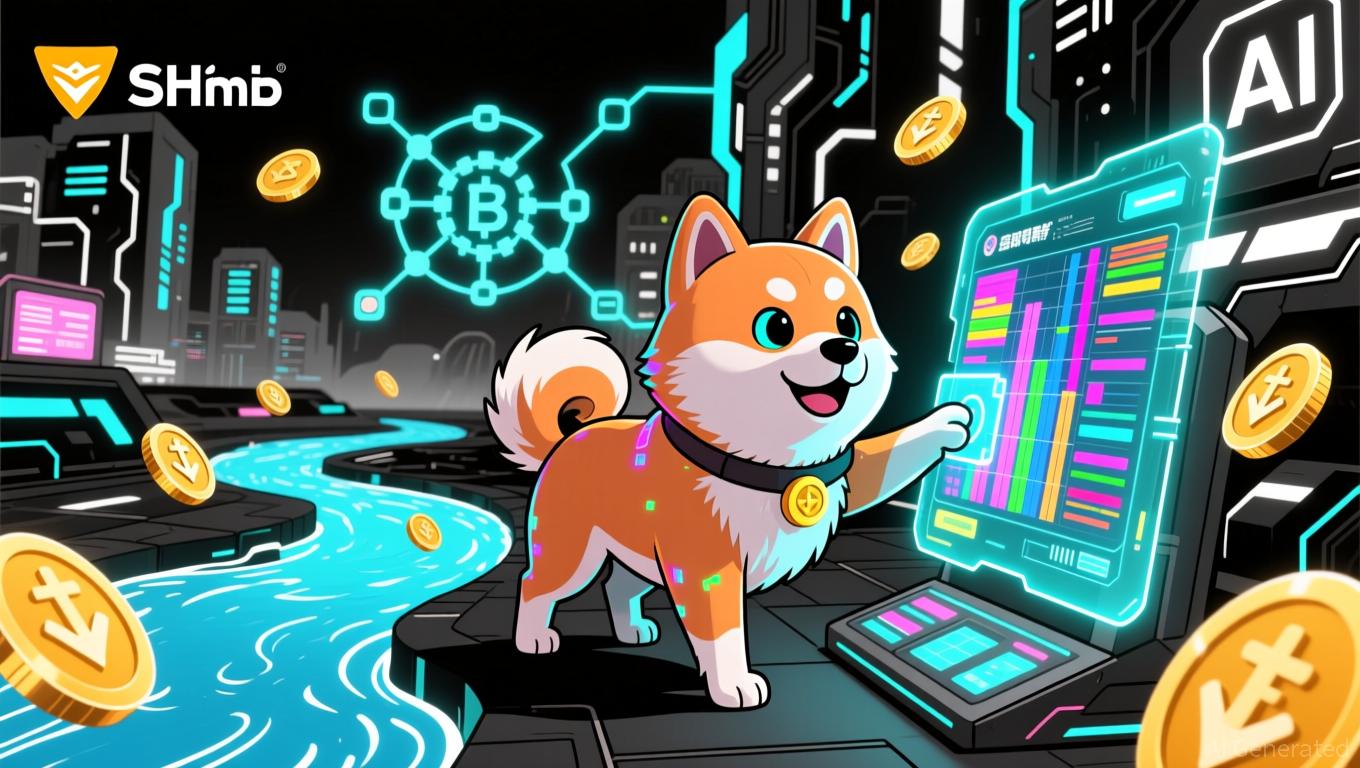 SHIB drops 1.10% today as the ecosystem grows through TokenPlay AI and UnityNodes integration