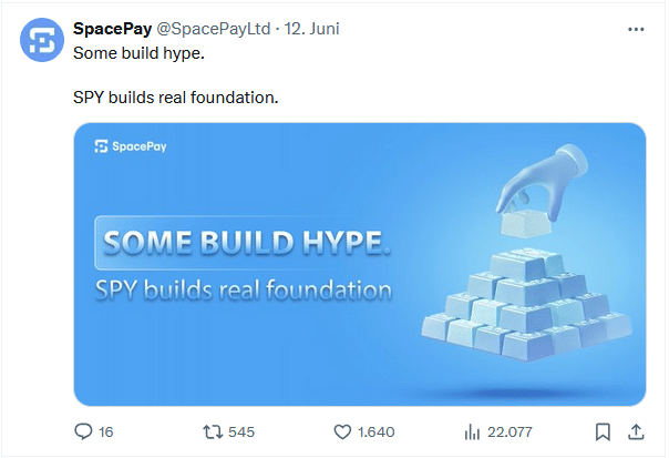 Alle konzentrieren sich auf ETF-Zuflüsse, doch der SpacePay-Vorverkauf überschreitet still und leise die 1-Millionen-Dollar-Marke image 4