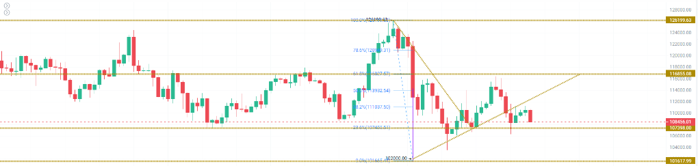 El cierre del gobierno de Estados Unidos dura 32 días y las expectativas de recorte de tasas cambian, Bitcoin cae por debajo de los 110 mil dólares. image 2