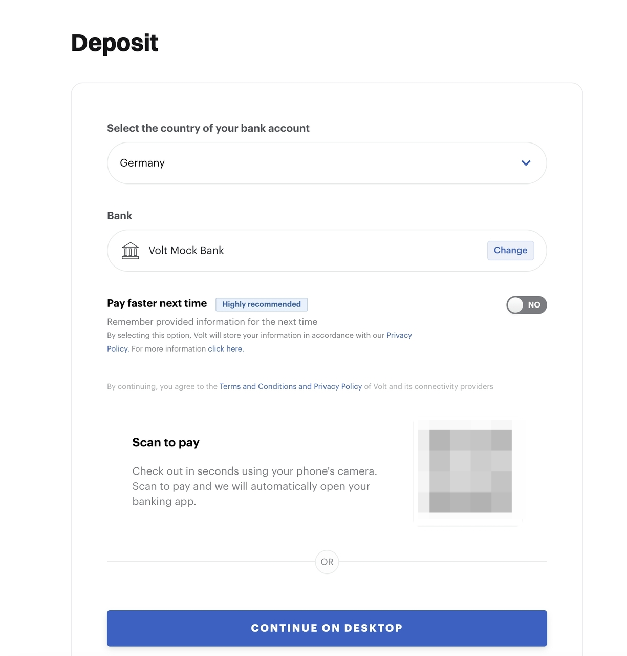 How to Deposit via Open Banking on Bitget Website? image 3