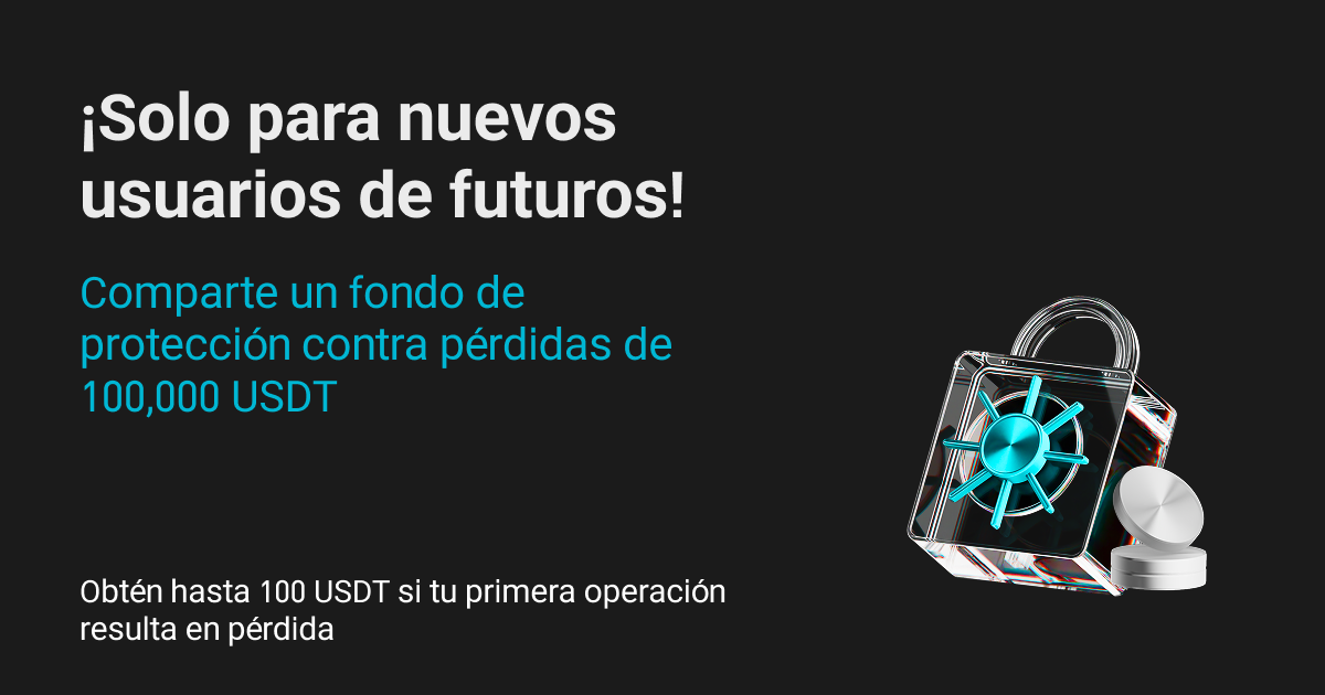 Plan de protección para nuevos usuarios de Bitget: Obtén hasta 100 USDT por las pérdidas de tu primera operación de futuros.