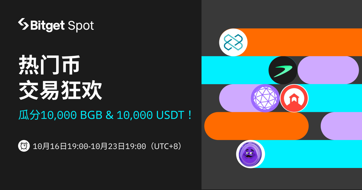 热币交易狂欢 ，赢取10,000 BGB & 10,000 USDT image 0