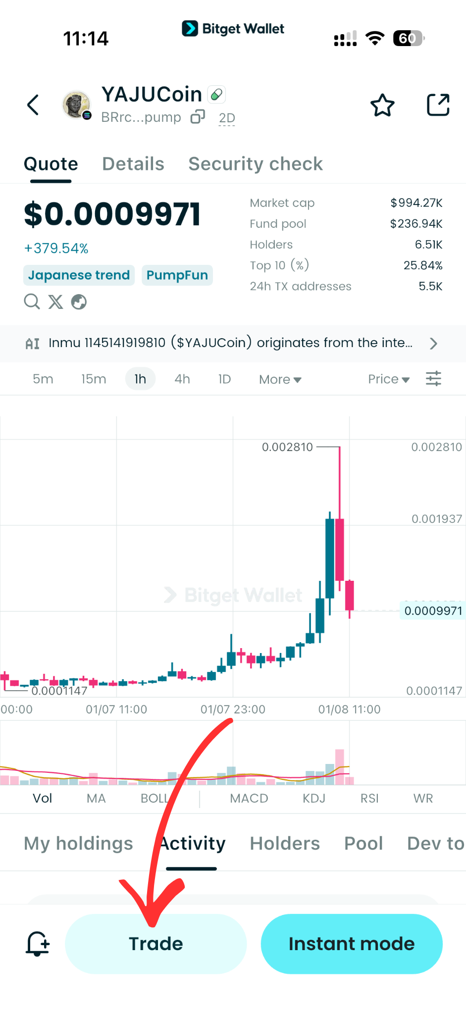什么是 淫夢 1145141919810 (YAJUCOIN)？从网络痴迷到链上梗资产 image 6