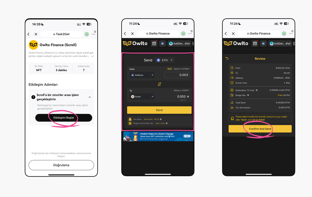 Görev Yap-Kazan: Scroll Ekosistemiyle Tanışın, 10.000$ ve NFT Airdrop Payınızın Kilidini Açın! image 5
