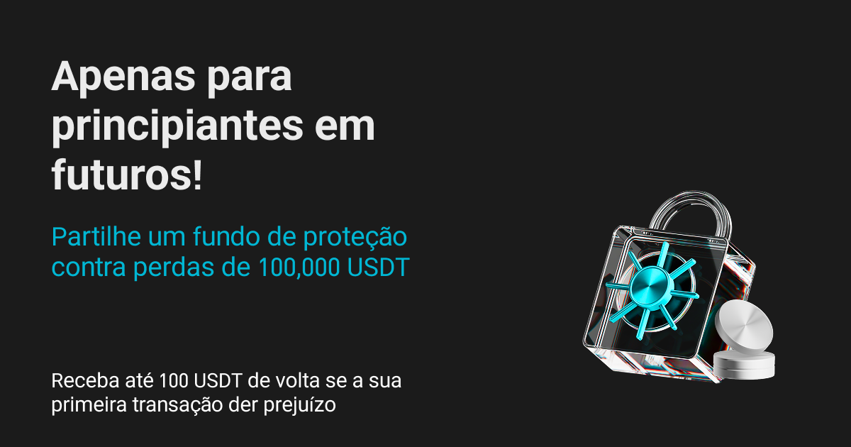 Plano de proteção para novos utilizadores da Bitget: receba até 100 USDT de volta pelas perdas na sua primeira transação de futuros.