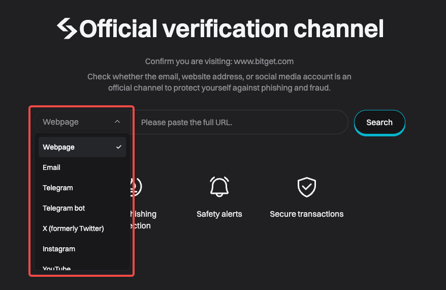 How to Verify Bitget Official Channels and Report Suspicious Links? image 0