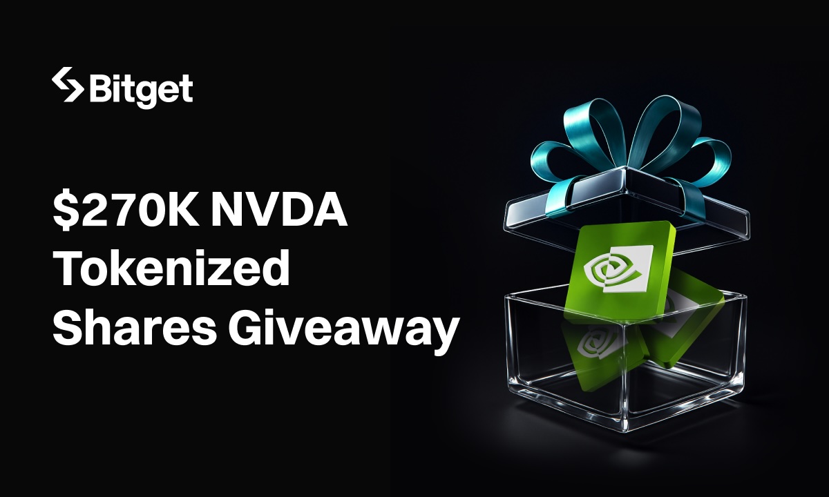 Bitget Rolls Out $270K NVDA Tokenized Shares Campaign Amid Earnings Announcements