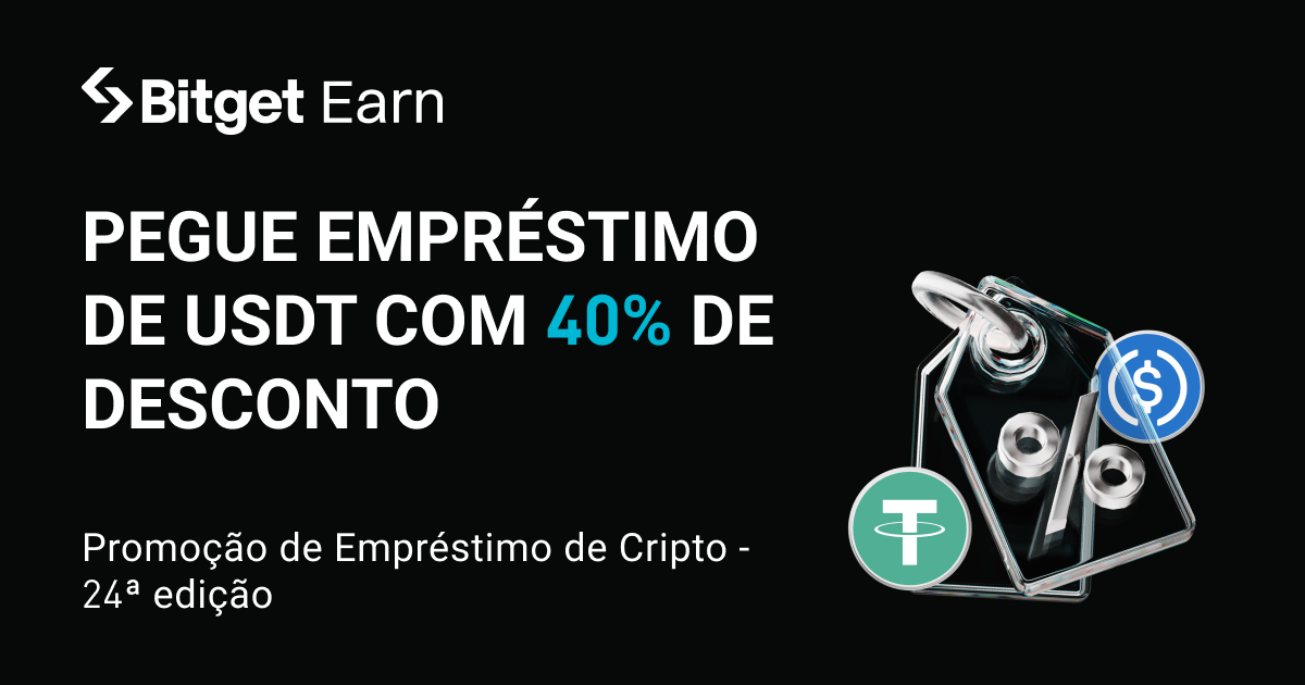 Pegue empréstimos de cripto com até 40% de desconto nos juros - 24ª edição da Promoção Empréstimo de Cripto image 0