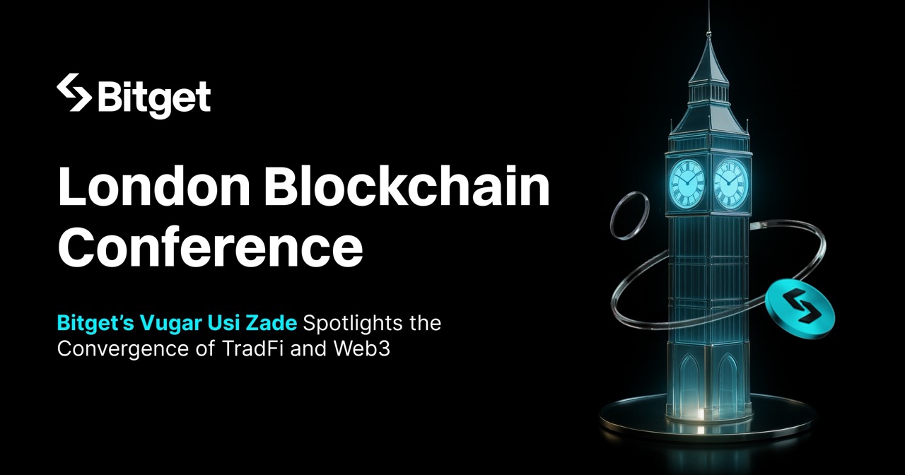 Bitget COO Vugar Usi Zade to Spotlight Convergence of TradFi and Web3 at London Blockchain Conference