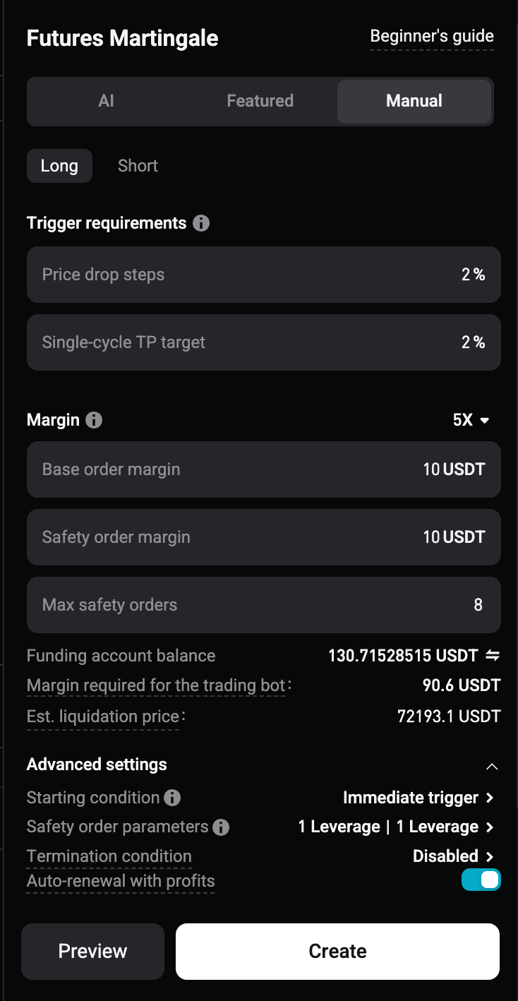 Martingale bot upgraded–simpler setup, more flexible features image 1