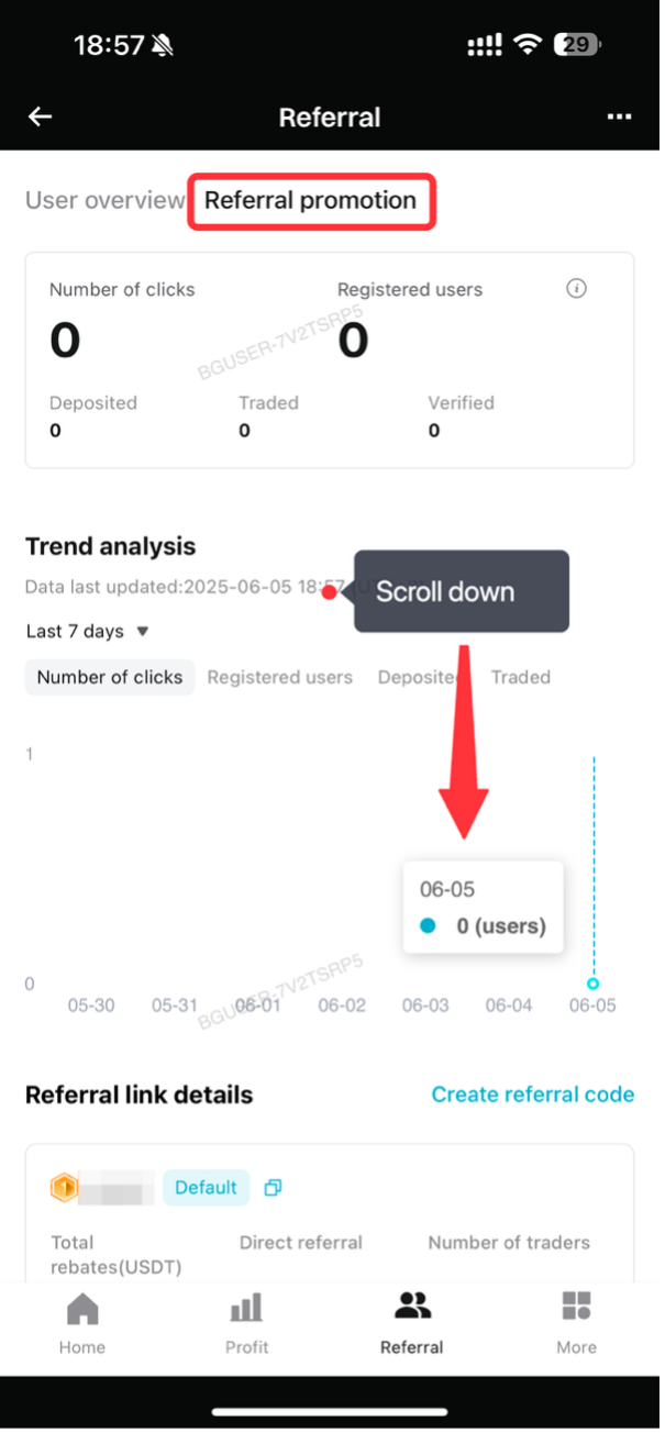 How to Create a Referral Code or Link on the Bitget Affiliate Portal?