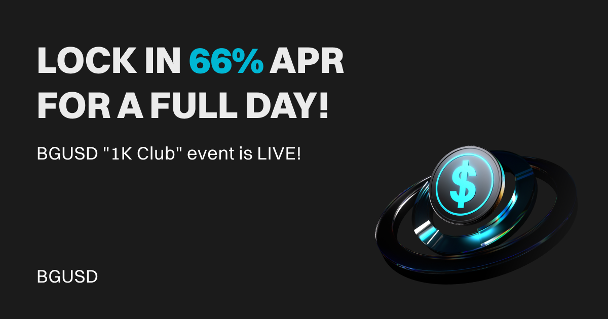 BGUSD 1K Club: 66% APR image 0