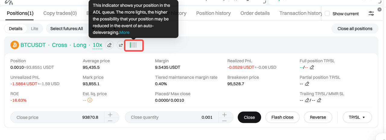 Bitget Futures: Introduction to Auto-Deleveraging
