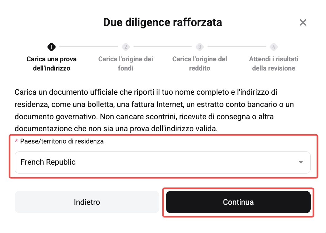 Come completare la procedura di due diligence rafforzata (EDD) per il mio account Bitget? - Guida per il sito web