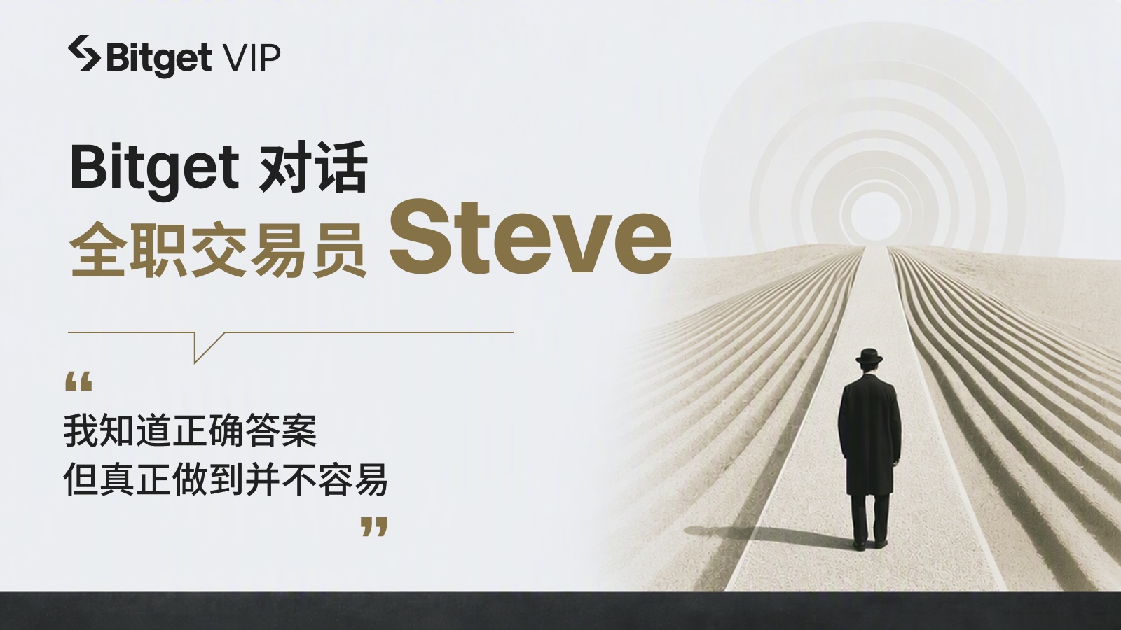 [Trader A] Bitget 对话交易员 Steve：从美股到链上，在 7×24 小时市场中走向知行合一