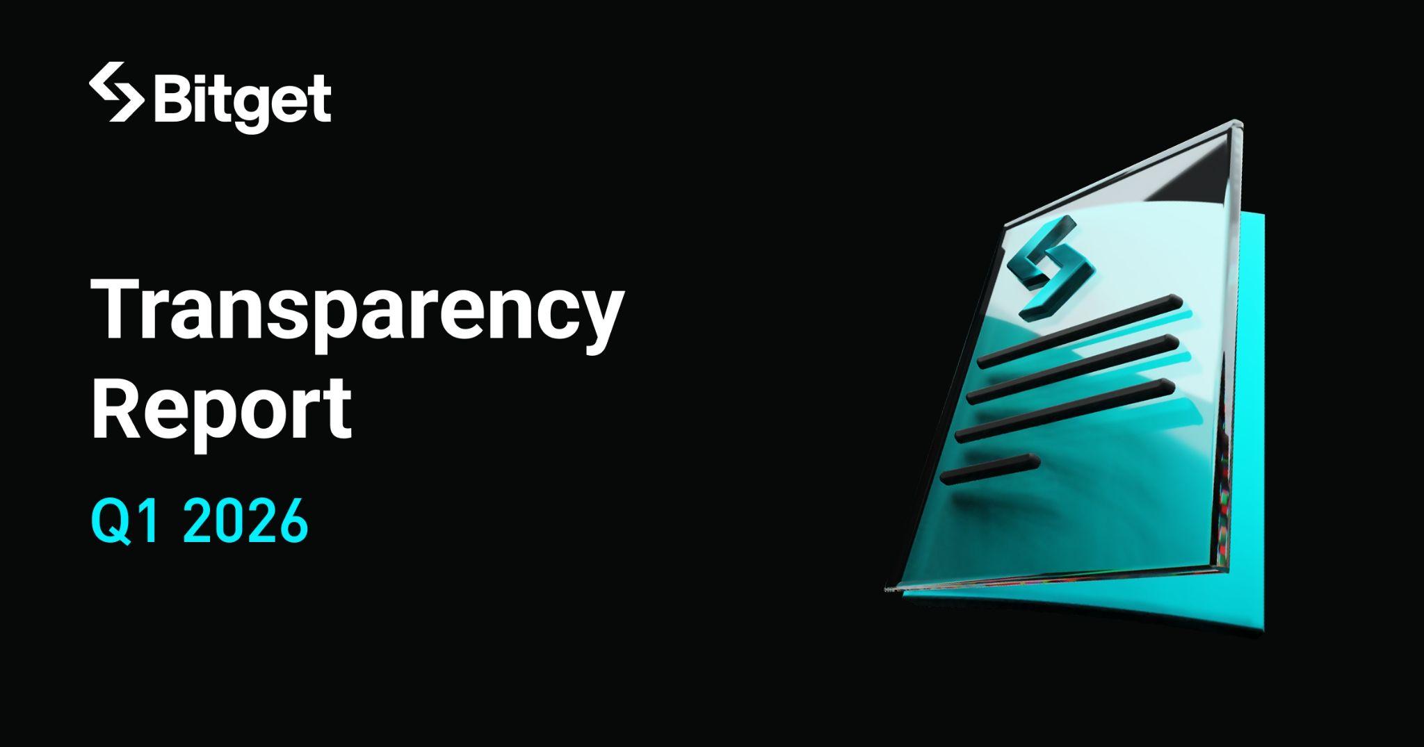 仮想通貨以外の資産取引が2026年第1四半期にBitgetの取引量の約40%を占める：Bitget透明性レポート