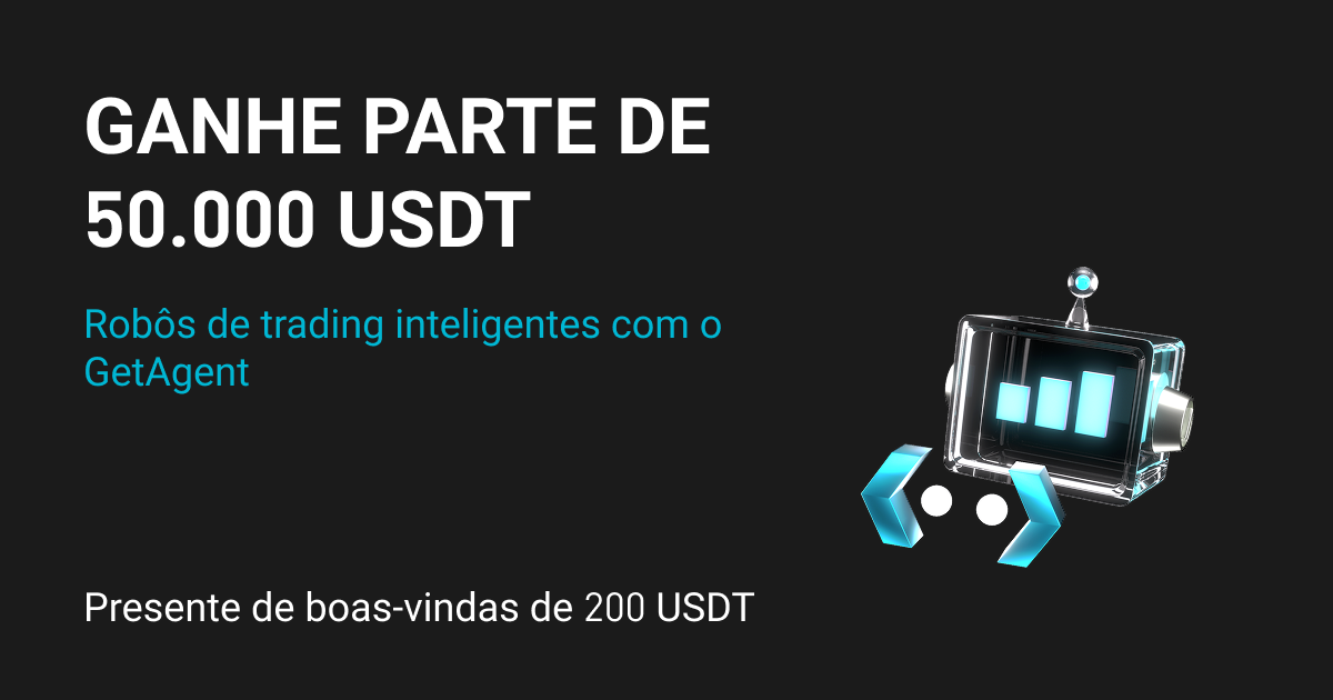 O GetAgent ajuda você a operar com robôs: ganhe 200 USDT de boas-vindas e parte de 50.000 USDT image 0