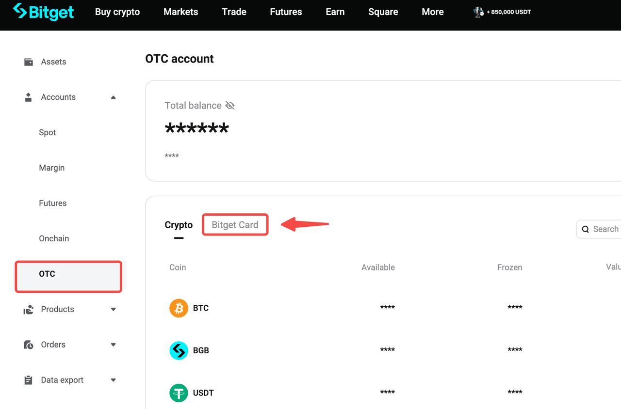 Managing Your Bitget Card image 0
