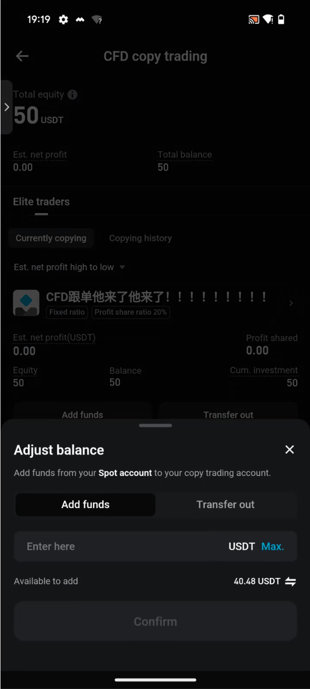 Copy Trading Bitget CFD est désormais disponible image 17