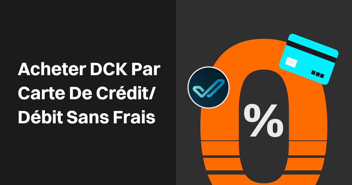 Acheter DCK par carte de crédit/débit sans frais image 0